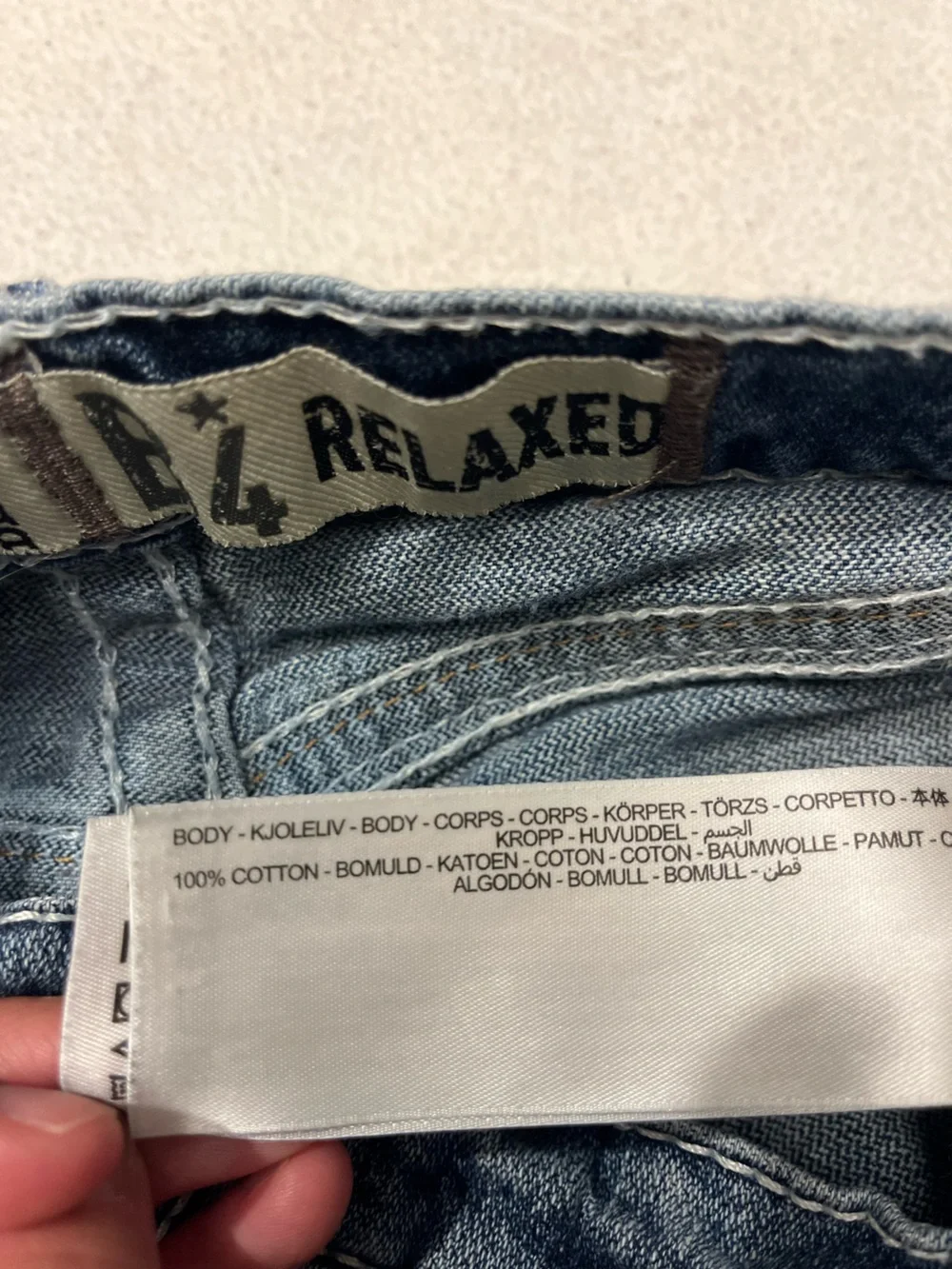 Ariat Kids Faded Blue Denim Jeans size 8